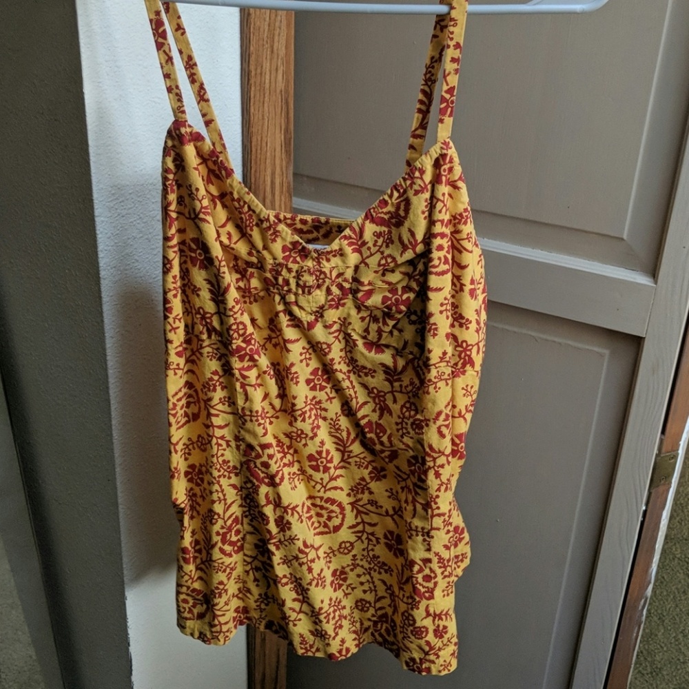 Cute patterened tank top